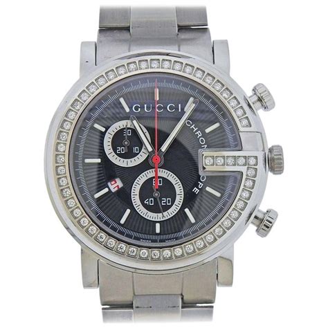 gucci chronoscope watch|gucci chronograph automatic open.